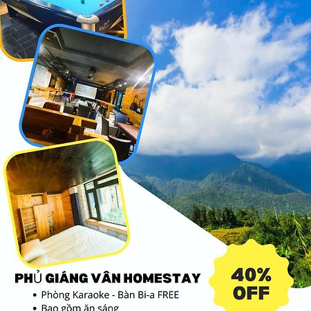 Phu Giang Van Homestay Sapa Dış mekan fotoğraf